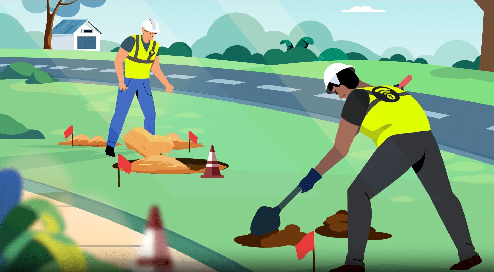 Ripple Fiber Construction Process Youtube - Space Background Collection - Mobile Quality